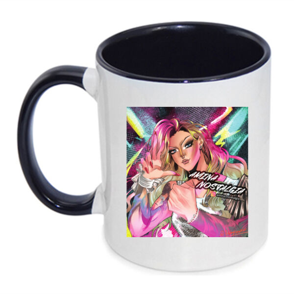 Neon Fighter - Inner Coloured Mug Neon Fighter - Inner Coloured Mug Thumbnail